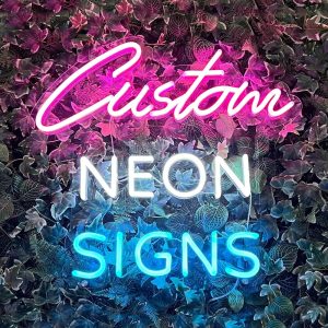 Custom Neon Sign – Dimmable LED Light for Home, Events, and Business Branding