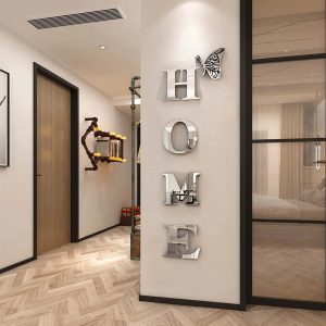 3D Acrylic Large DIY Mirror Wall Sticker