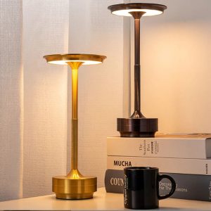 Creative Rechargeable LED Table Lamp – Touch Night Light for Home, Office & Decor