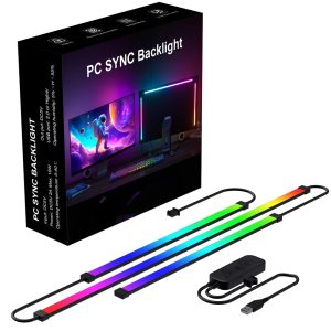 Gaming Monitor Light Strip – RGB Color Sync Backlight with Smart Ambient Control for TV & PC Setup