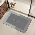 Diatomite Bath Mat – Non-Slip, Anti-Mould Absorbent Mat for Bathroom, Kitchen & Bedroom Use